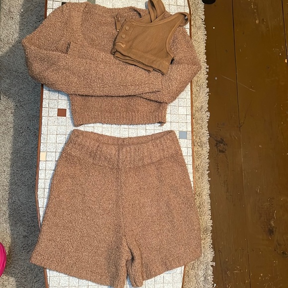 SKIMS Other - Skims Cozy Set Camel